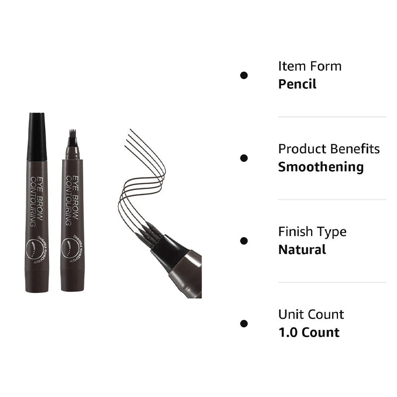 🔥2024 New Simulation Four-prong Liquid Eyebrow Pencil