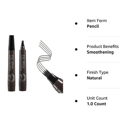 🔥2024 New Simulation Four-prong Liquid Eyebrow Pencil