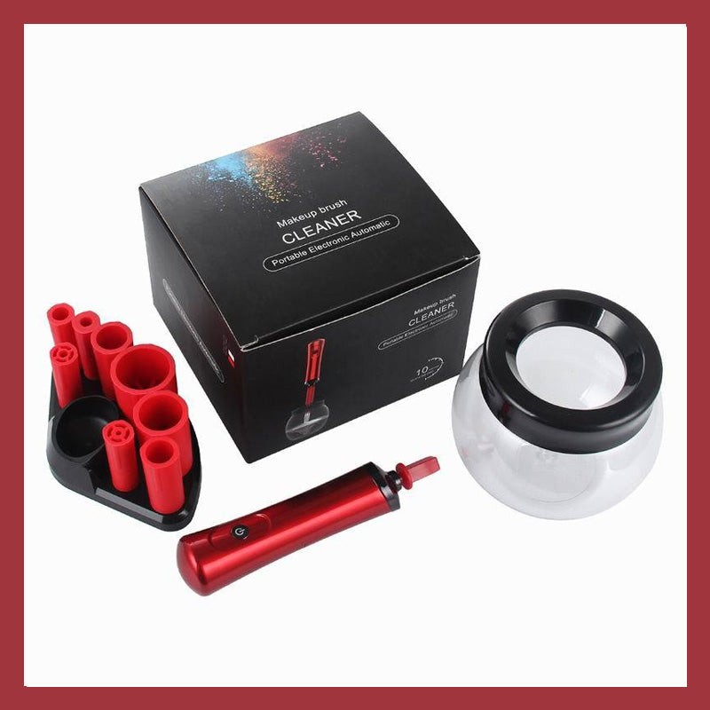 Makeup Brush Electric Spin Cleaner