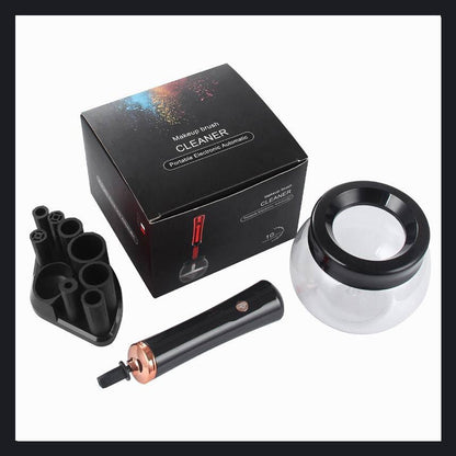 Makeup Brush Electric Spin Cleaner