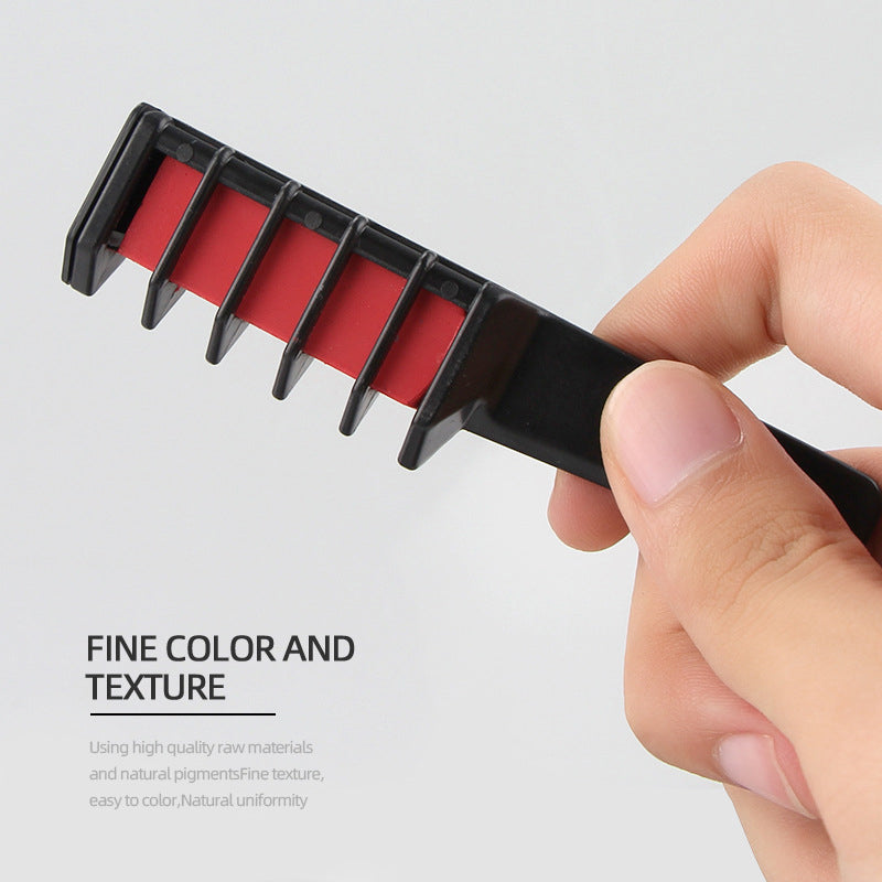 Disposable hair dye comb