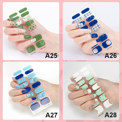 Semi-Cured Nail Art Stickers