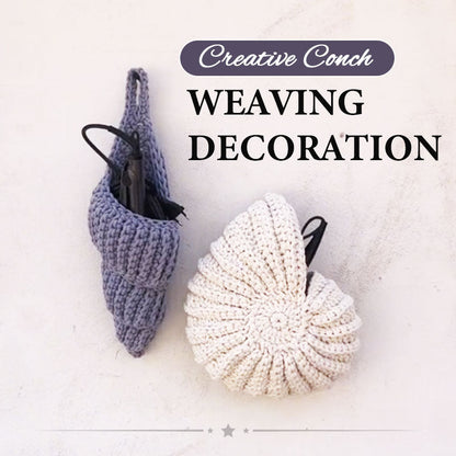 Creative Conch Weaving Decoration