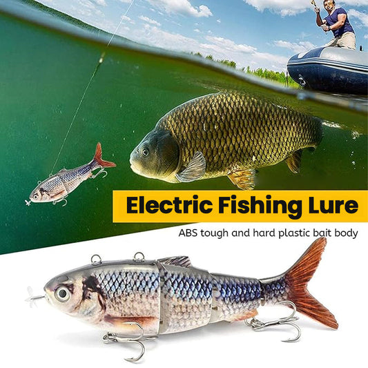 Electric multi-section bionic fish bait