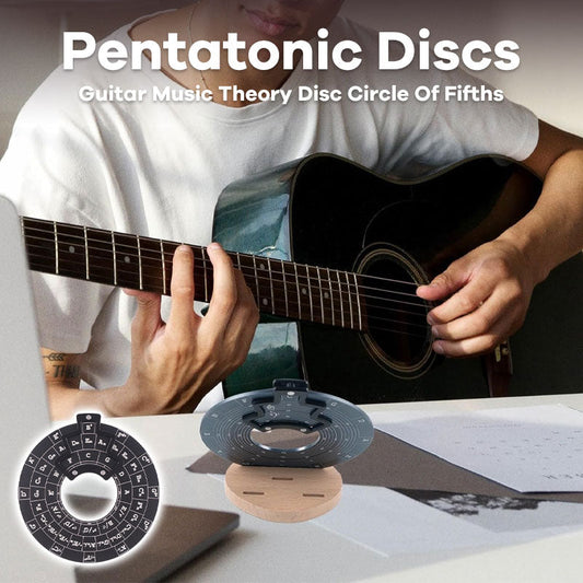 Guitar Theory Chord Disc Beginner Tool