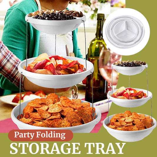 Party Folding Storage Tray