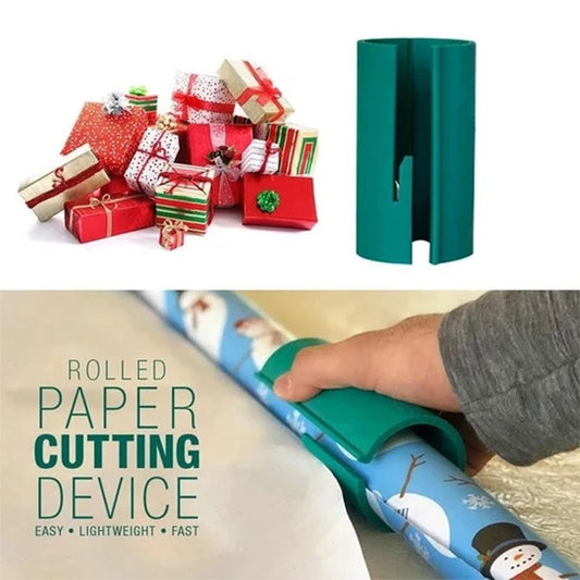 (🎅EARLY XMAS SALE )Sliding Wrapping Paper Cutter