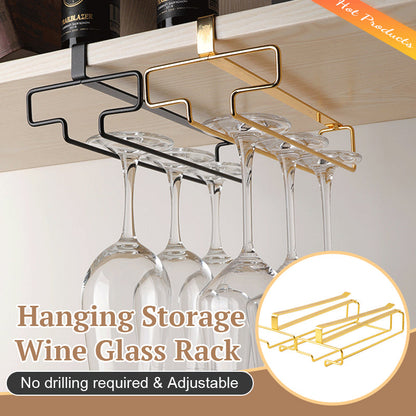 🍷Hanging Storage Wine Glass Rack