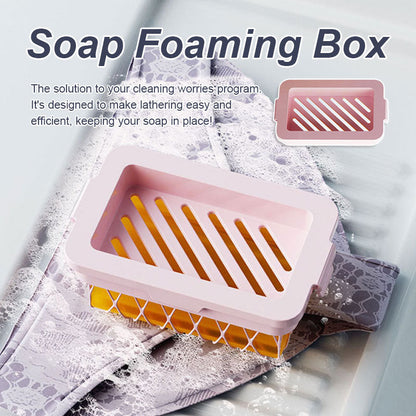 High elastic mesh soap box