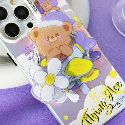 Original Magnetic Phone Case - Airplane Bear