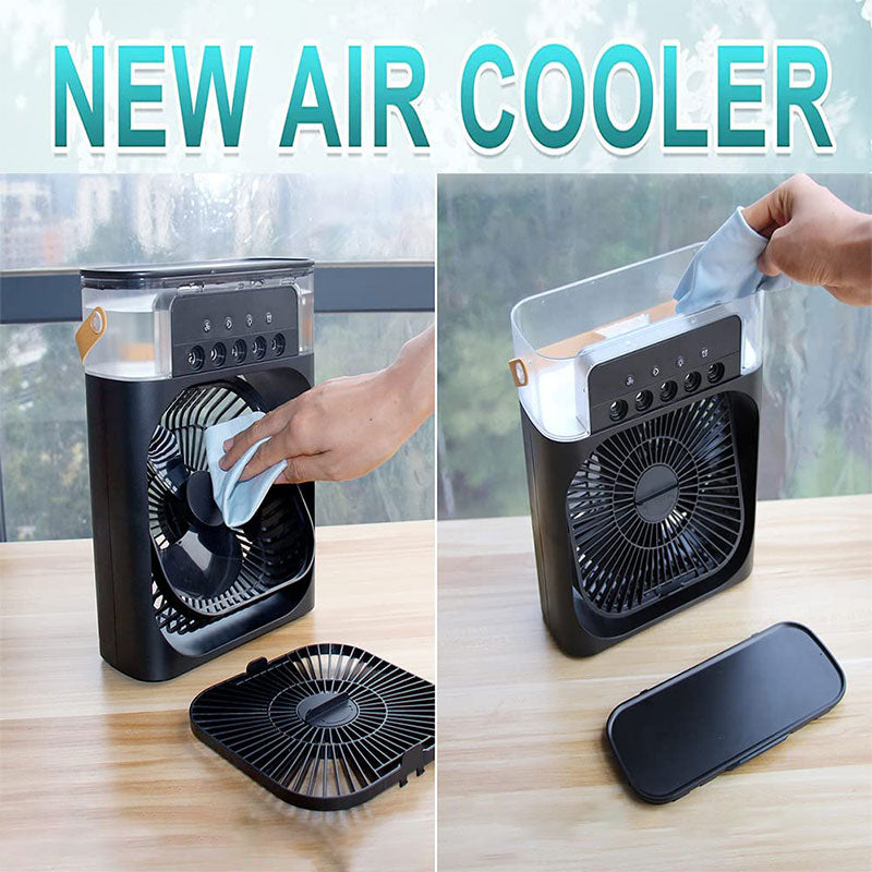 Ice mist five-hole humidification fan💨