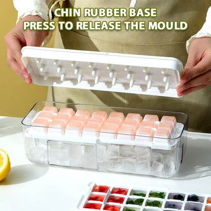 New Press Ice Tray Household Ice Cube Mold