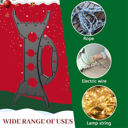 Christmas Light Cord Coil Organizer