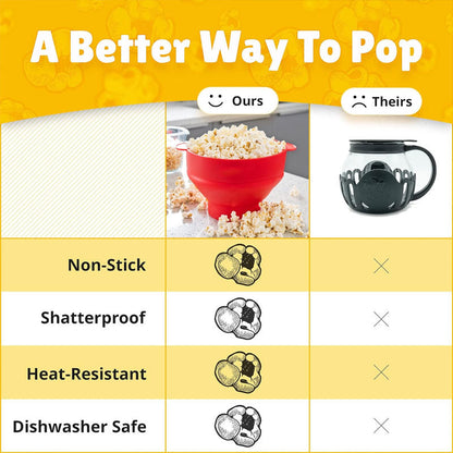 Collapsible microwave bowl