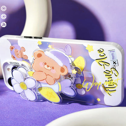 Original Magnetic Phone Case - Airplane Bear