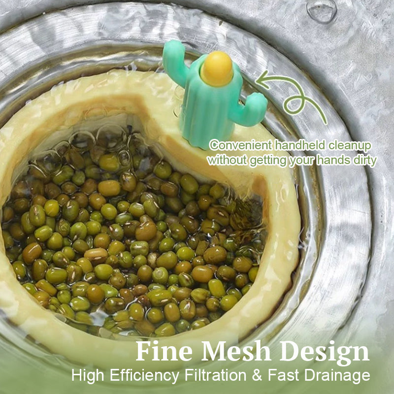 🌵 Creative Cactus-Shaped Kitchen Sink Strainer 🌵