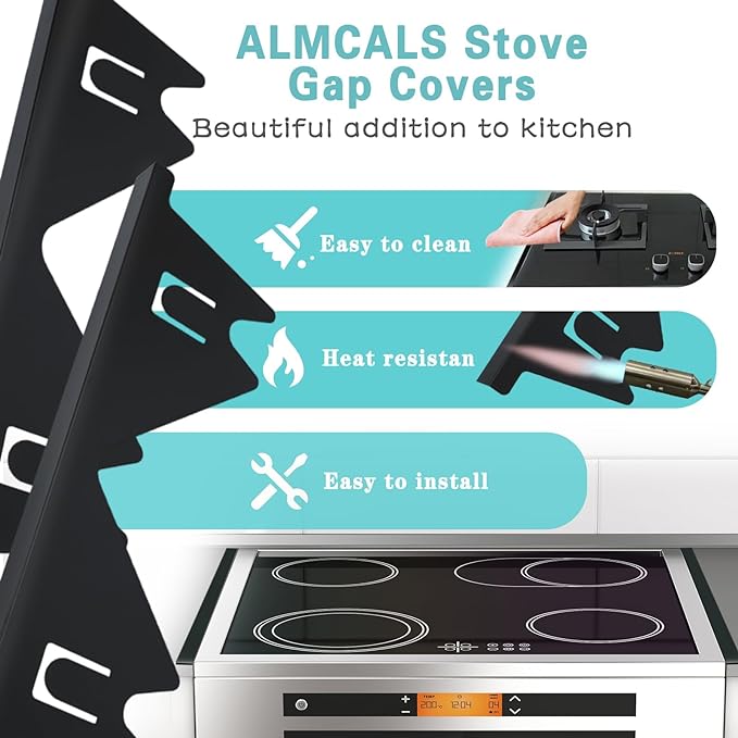 Stove Gap Covers Stainless Steel