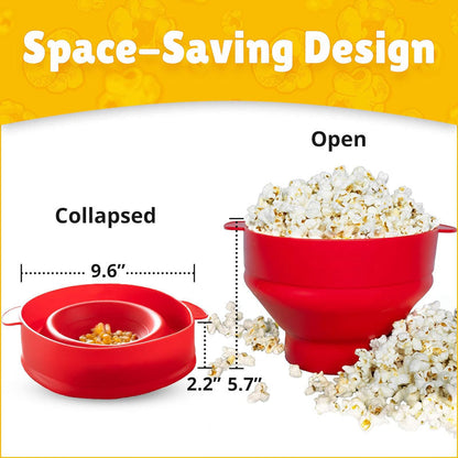 Collapsible microwave bowl