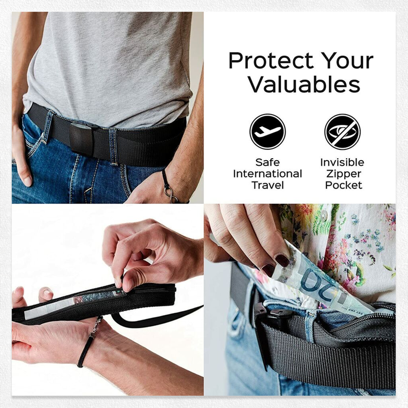 Outdoor Travel Safety Hidden Belt