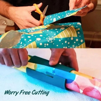 (🎅EARLY XMAS SALE )Sliding Wrapping Paper Cutter