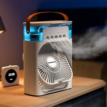 Ice mist five-hole humidification fan💨