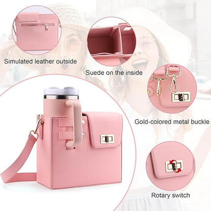 Outdoor Portable Crossbody Water Cup Storage Bag