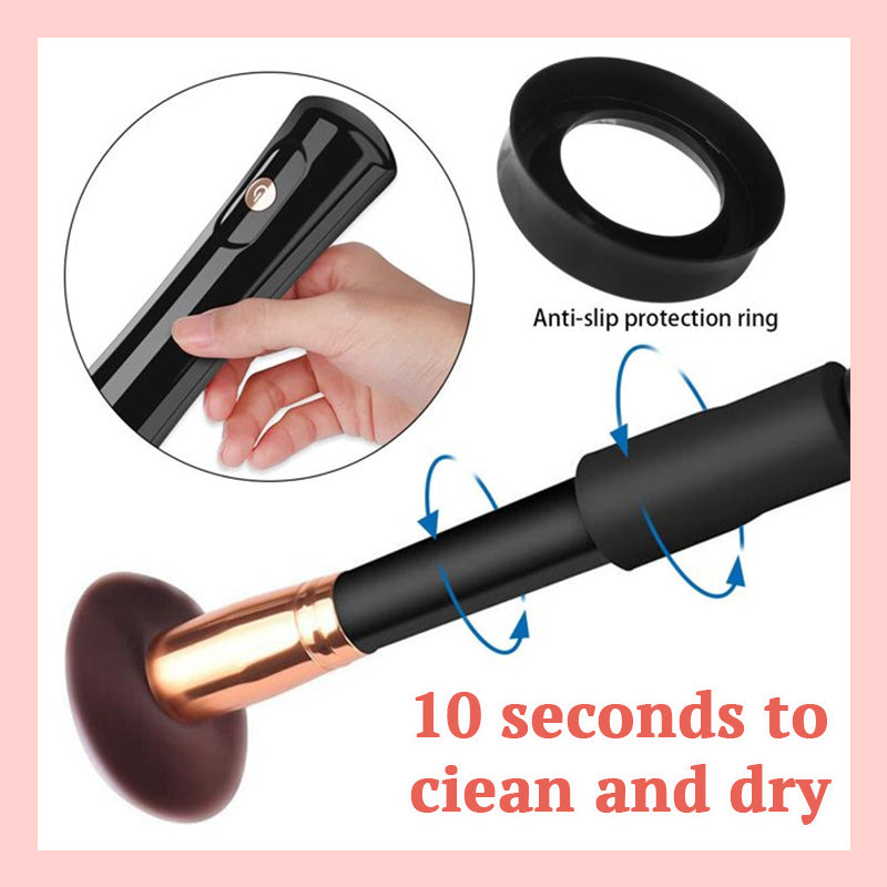 Makeup Brush Electric Spin Cleaner