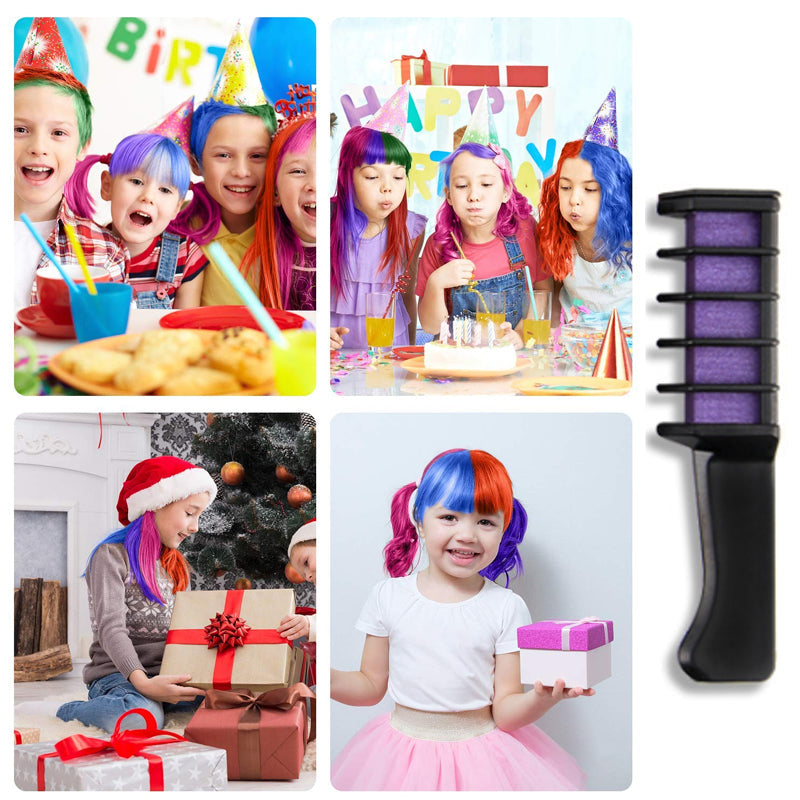 Disposable hair dye comb