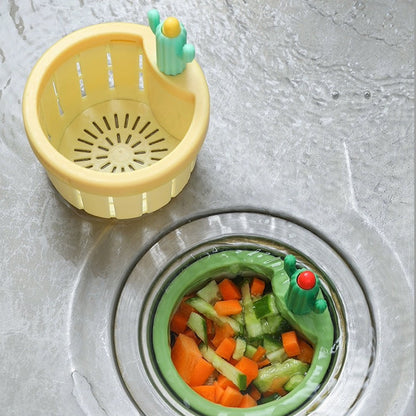 🌵 Creative Cactus-Shaped Kitchen Sink Strainer 🌵