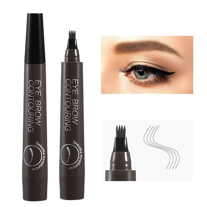 🔥2024 New Simulation Four-prong Liquid Eyebrow Pencil