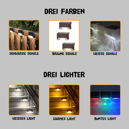 Solar step lights/solar garden lights