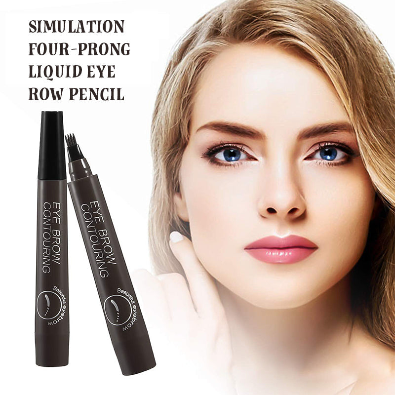 🔥2024 New Simulation Four-prong Liquid Eyebrow Pencil
