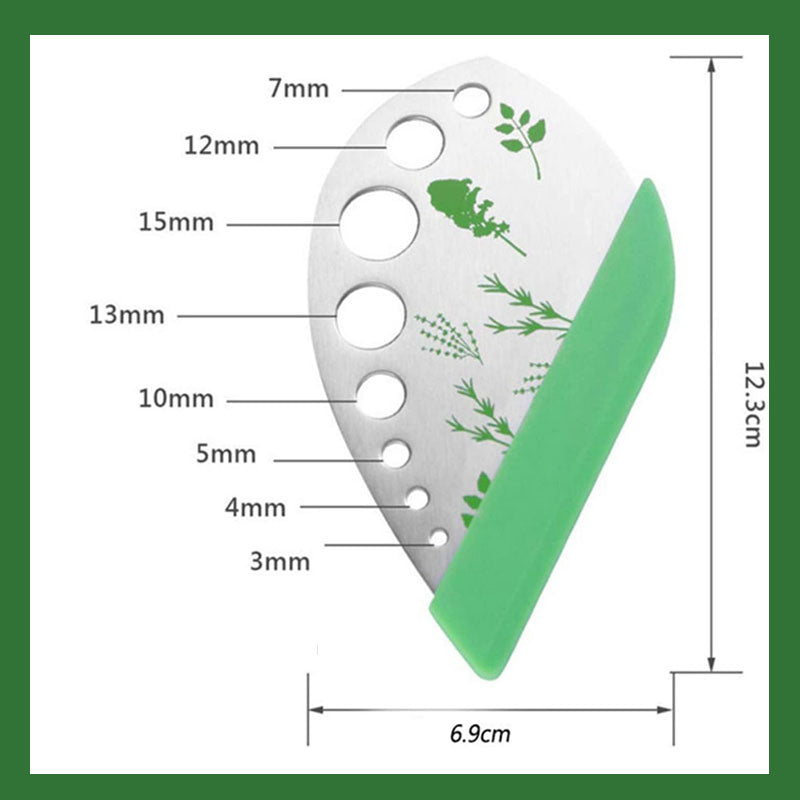 Stainless Steel Herb Peeler