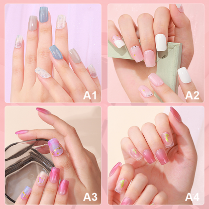 Semi-Cured Nail Art Stickers