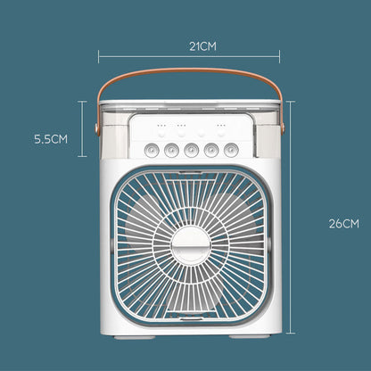 Ice mist five-hole humidification fan💨