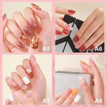 Semi-Cured Nail Art Stickers