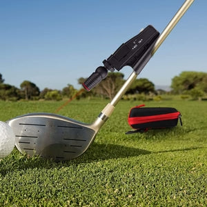 Golf training laser assistance equipment