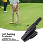 Golf training laser assistance equipment