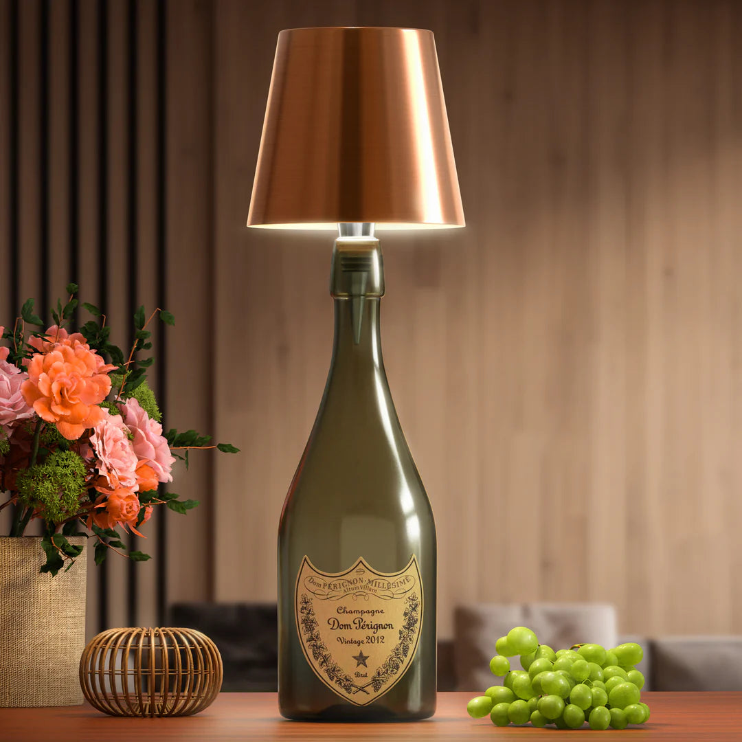 Creative wine bottle lamp