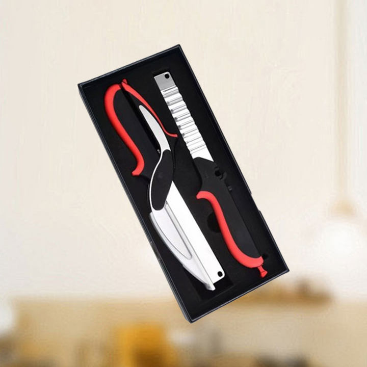 Multifunctional replaceable vegetable scissors