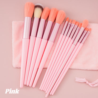 Complete Set Of 13 Makeup Brushes