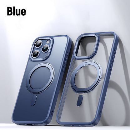 Magnetic Holder Transparent Mobile Phone Case