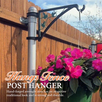 🌺Hanging Fence Post Flower Pot Stand