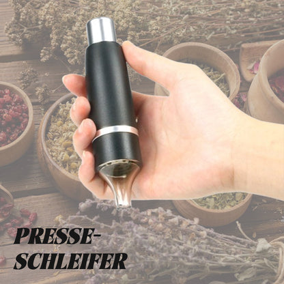 Removable, washable herb grinder