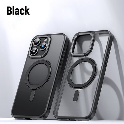 Magnetic Holder Transparent Mobile Phone Case